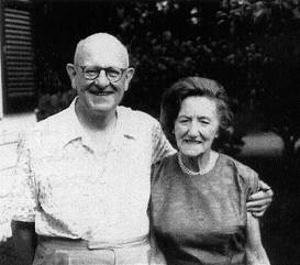 P.G.Wodehouse with his wife